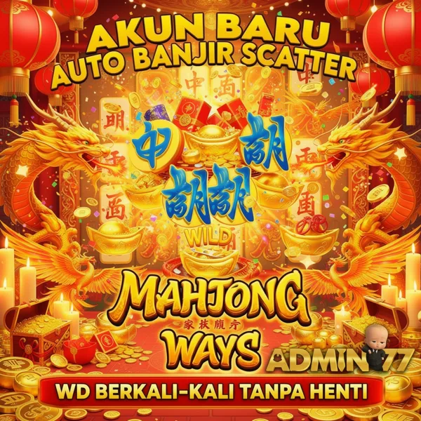 ADMIN77 Bonus Member Baru 100%